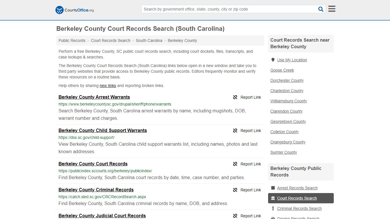 Court Records Search - Berkeley County, SC (Adoptions ...